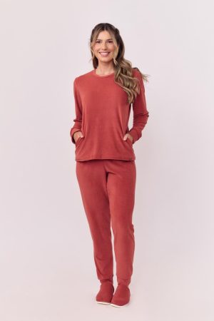 Pj-5968-PIJAMA CANGURU CANELADO MARIAH AD-terra-cota
